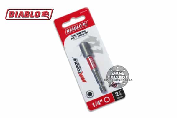 Diablo DNTSL14 1/4" x 2-9/16" Magnetic Nut Driver