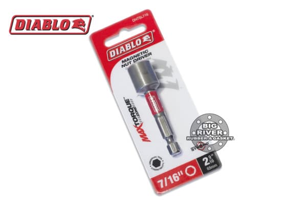 Diablo DNTSL716 7/16" x 2-9/16" Magnetic Nut Driver