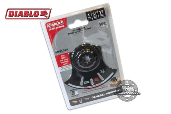 Diablo DOS350RBGP 3-1/2" Demo Demon™ Starlock Bi-Metal Oscillating Blade for General Purpose Cuts