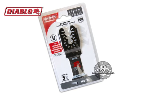Diablo DOU125BF 1-1/4" Steel Demon™ Universal Fit Bi-Metal Oscillating Blade for Metal