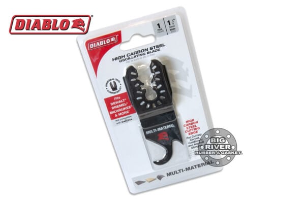 Diablo DOU125KNFE 1-1/4" Universal Fit High Carbon Steel Oscillating Hook Knife