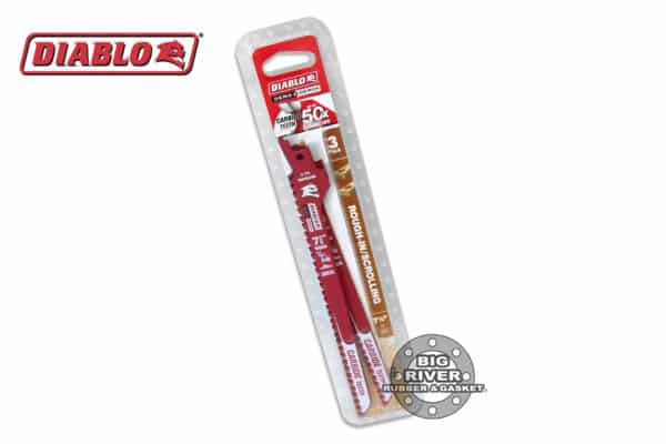 Diablo DS0705CWR 7-3/8" 5TPI Demo Demon™ Carbide Teeth Reciprocating Saw Blades for Rough-In/Scrolling
