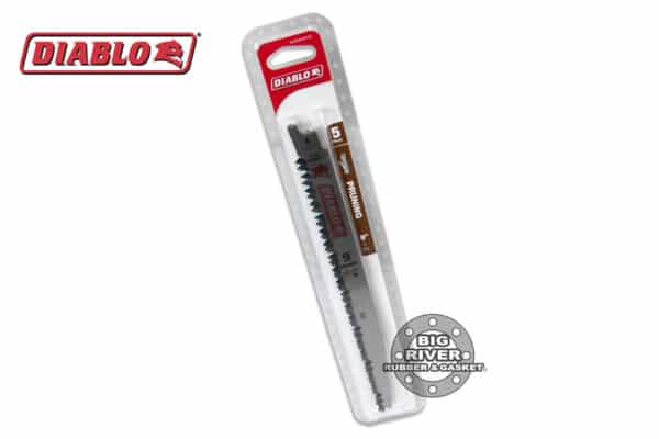 Diablo DS0905FG5 9" 5TPI Fleam Ground Reciprocating Saw Blades for Pruning (5-Pack)
