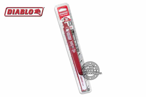 Diablo DS1208CF3 12" 8TPI Steel Demon™ Carbide Teeth Reciprocating Saw Blade for Thick Metal (3-Pack)