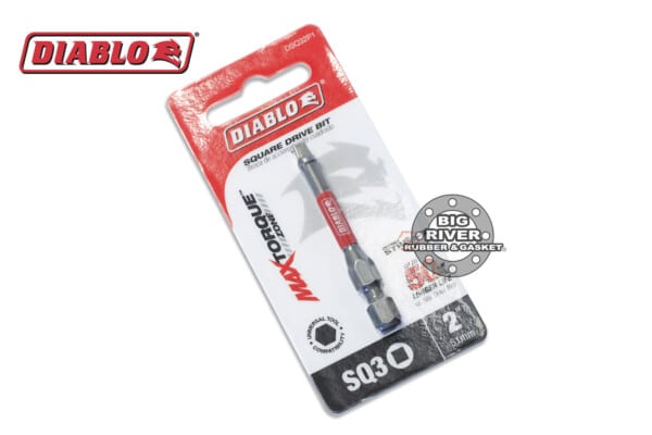 Diablo DSQ32P1 2" #3 Square Drive Bit