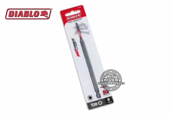 Diabo DT206P1 6" #20 Torx Drive Bits
