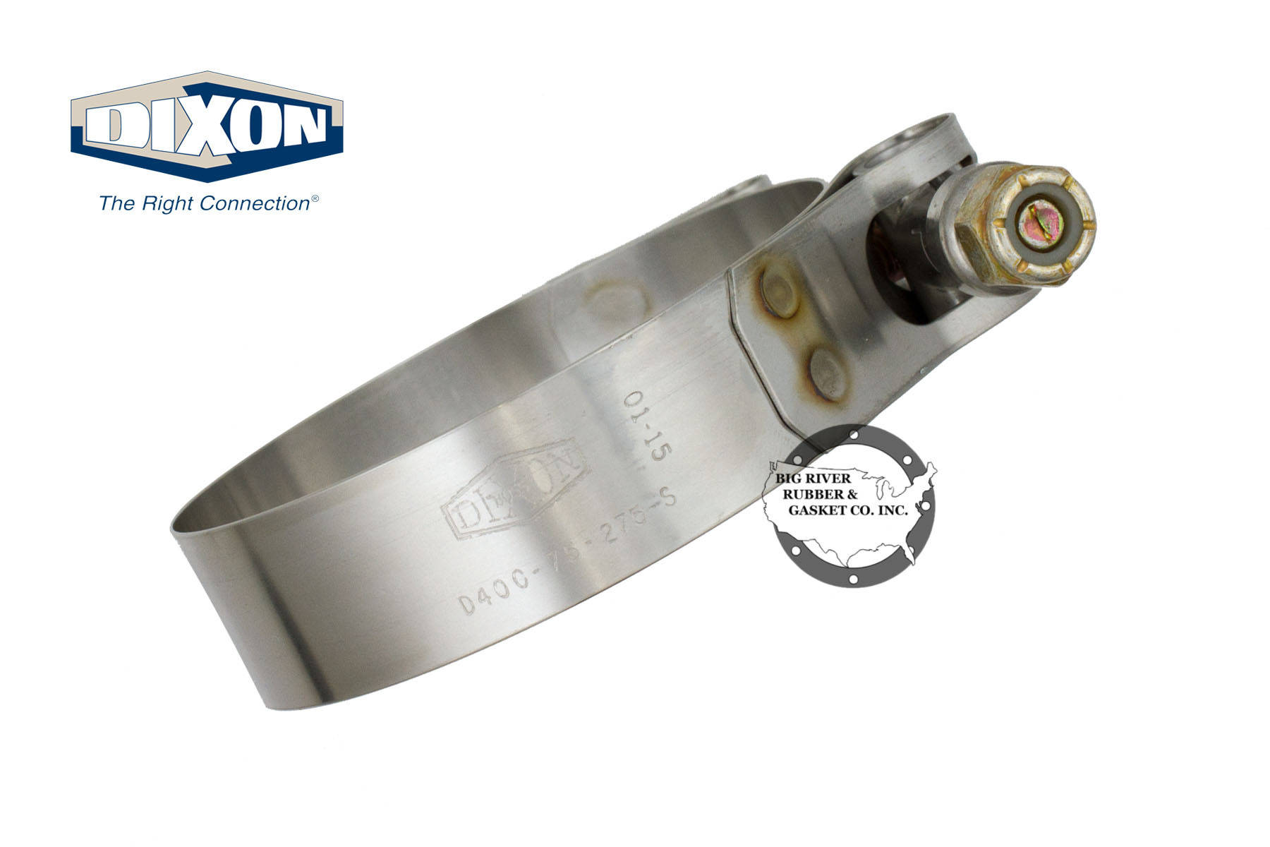Dixon TBolt Hose Clamp Big River Rubber & Gasket