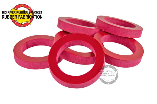 Custom Cut gasket rings, Rubber rings, rubber fabrication, custom fabrication,