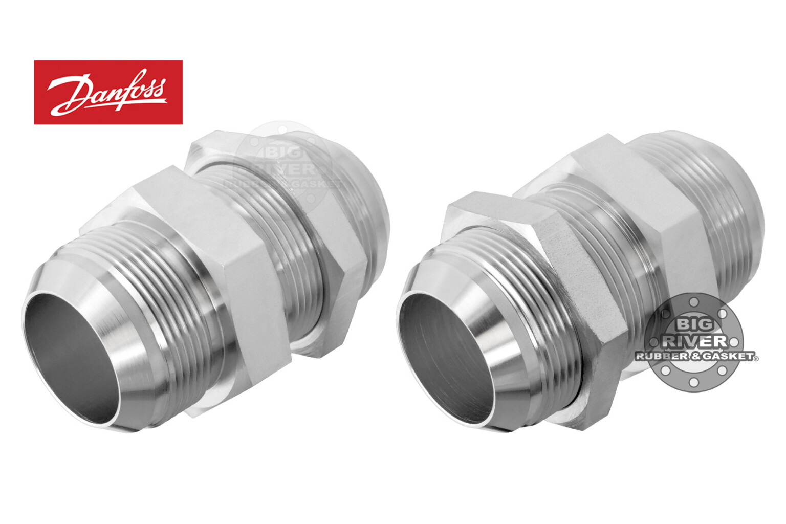 SAE 37° (JIC) Flare Union Adapters Big River Rubber & Gasket