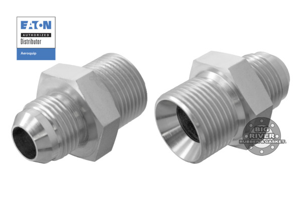 Eaton Aeroquip Male BSPP (Parallel) to Male 37° Flare SAE Straight Adapter