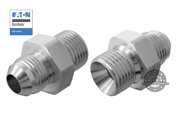 Eaton Aeroquip Male BSPP (Parallel) to Male 37° Flare SAE Straight Adapter