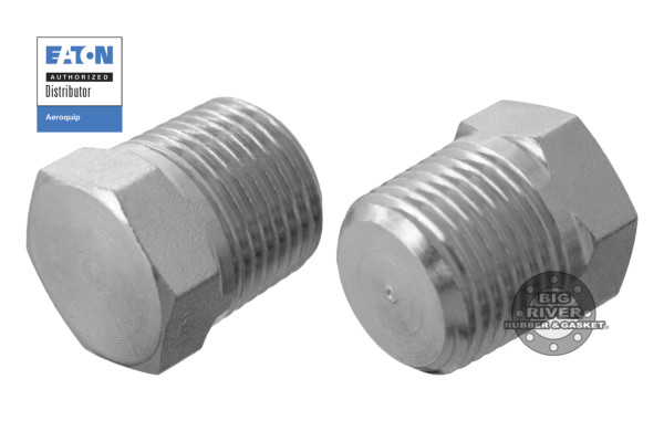 Eaton Aeroquip Male External Pipe NPTF/NPSM SAE Straight Plug Adapter