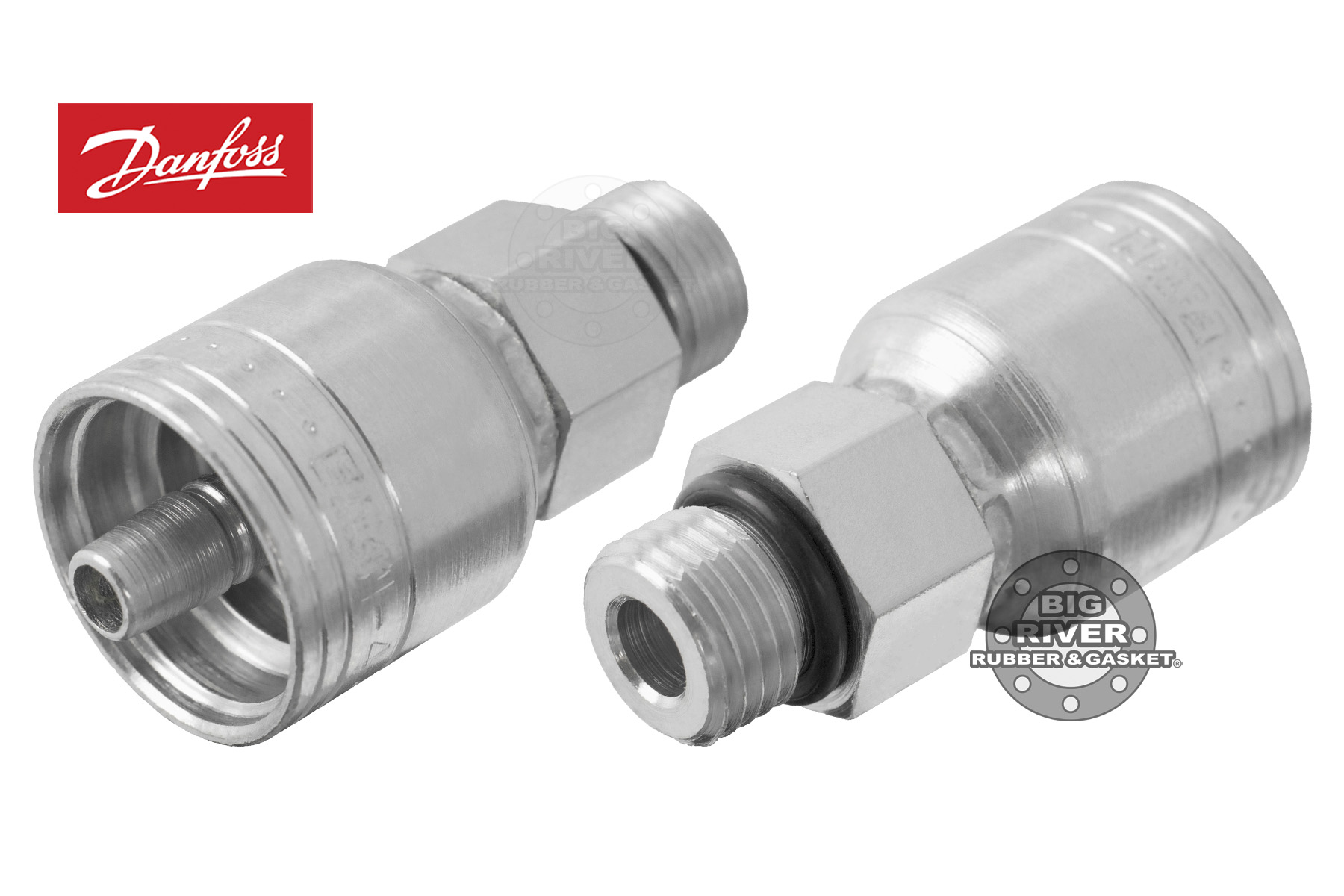 A-MB-06-06-AI (HC-MB) Male O-Ring Fits Boss - Rigid