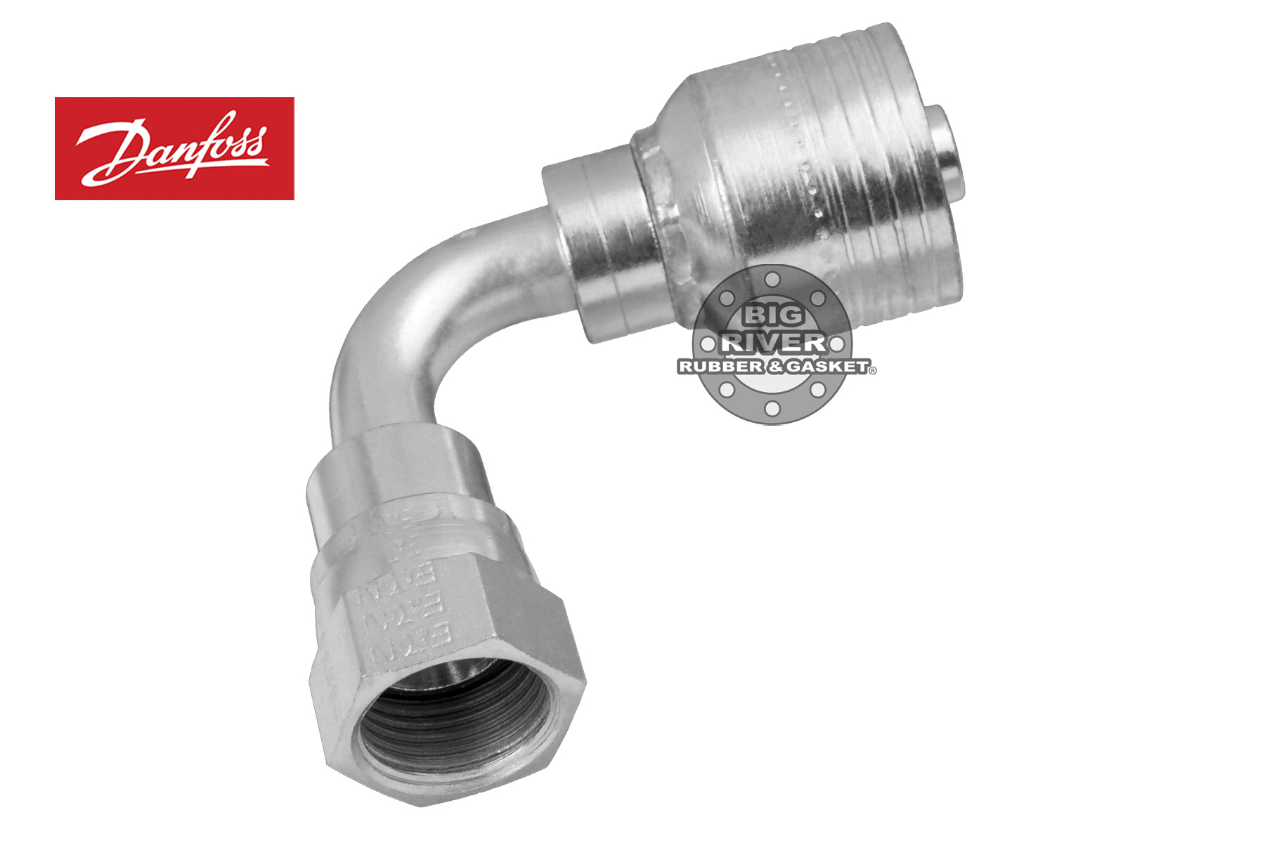 (FJB) 4SA10FJB8 Eaton Female JIC/37° Swivel 90° Elbow Big River