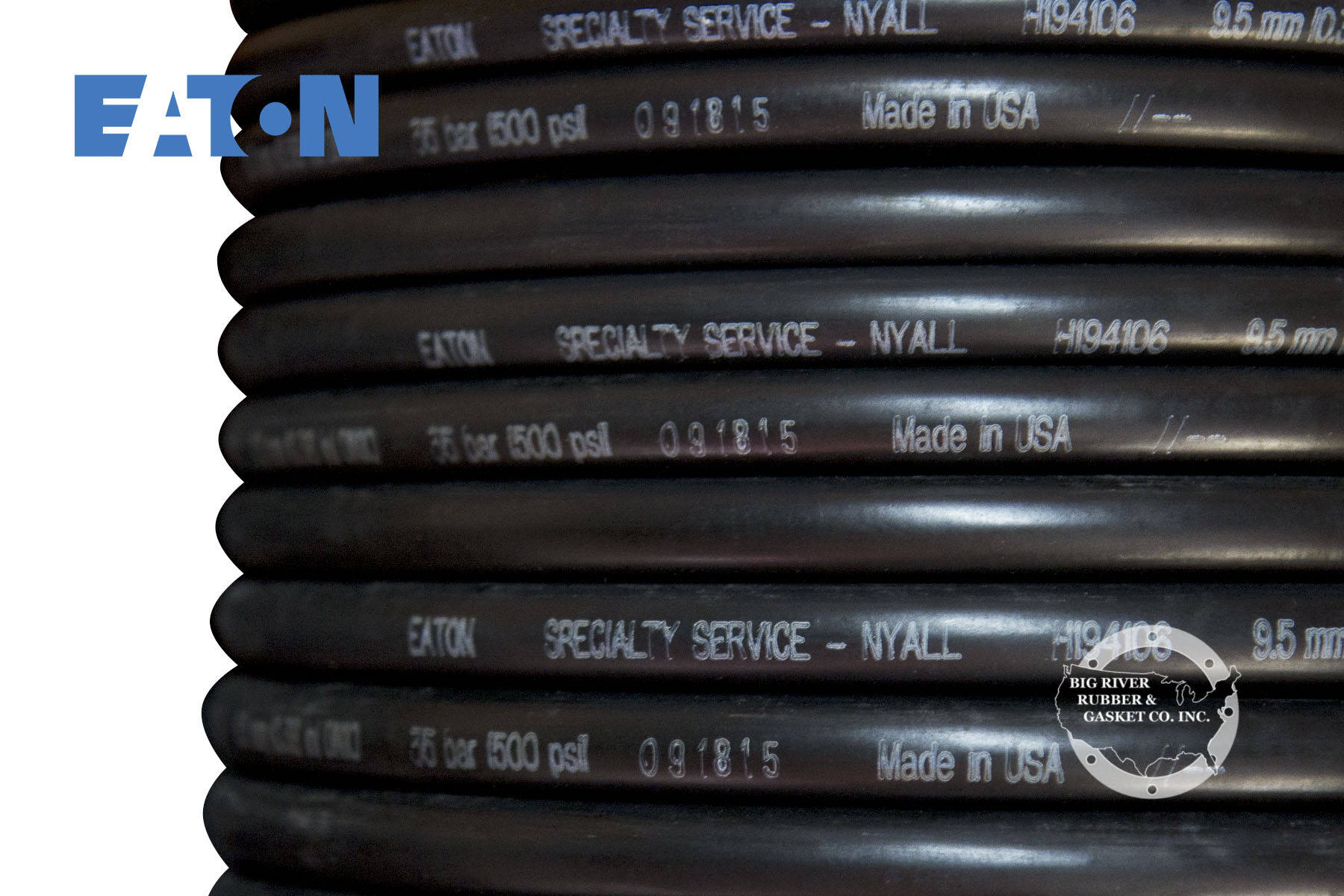Eaton Nyall™ Black Chemical Hose H1941 | Big River Rubber & Gasket