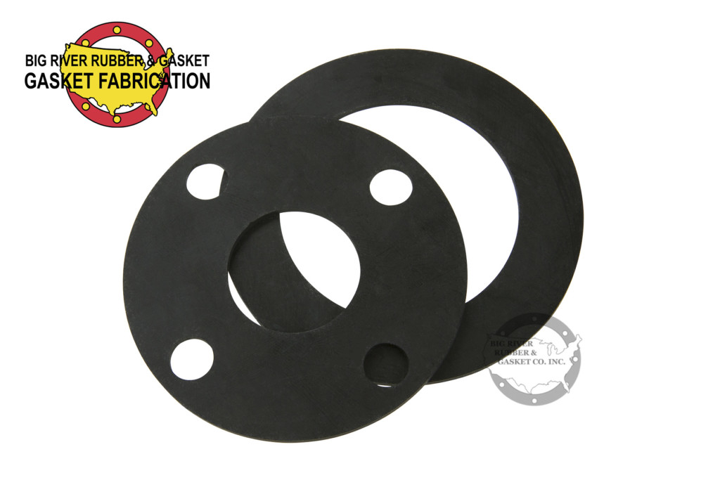 Black round rubber gasket for drinking water seal