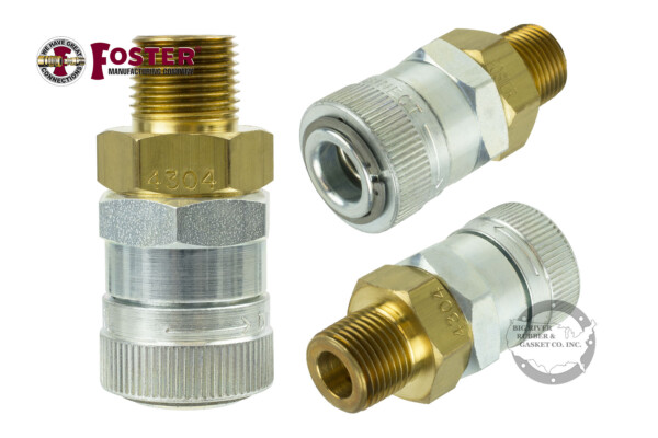 Foster Fitting, Automatic Socket, quick Disconnect, Hose Fitting