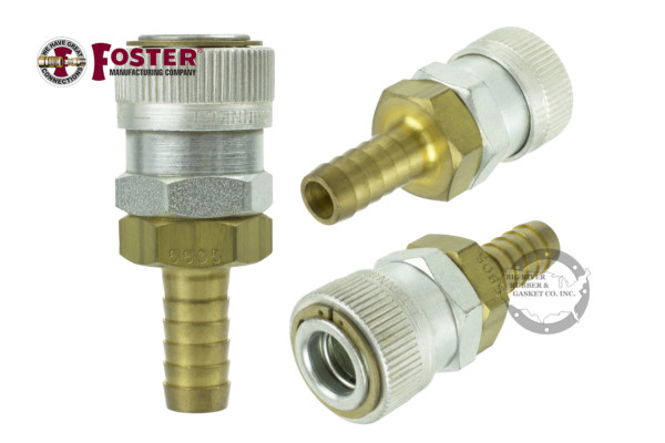 Foster Fitting, Hose Stem Automatic Socket, quick disconnect