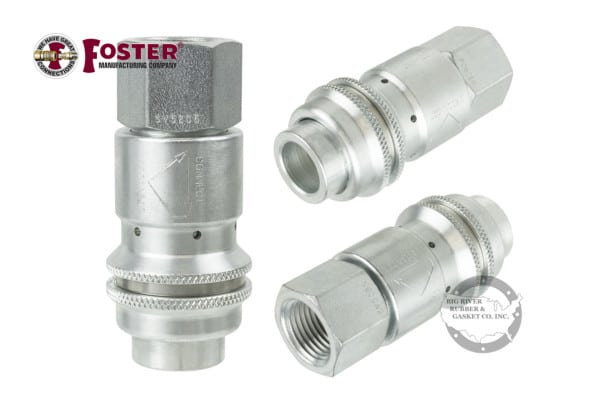 Safety Vent Coupler, Foster, Foster Fitting, Hose Fitting