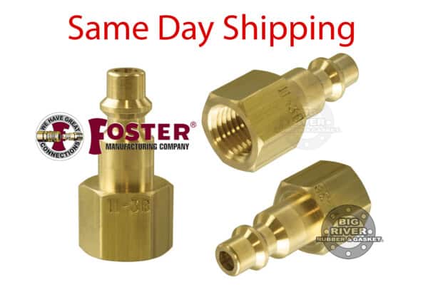 Foster Fitting, Brass Hose Fitting, Female Thread Plug