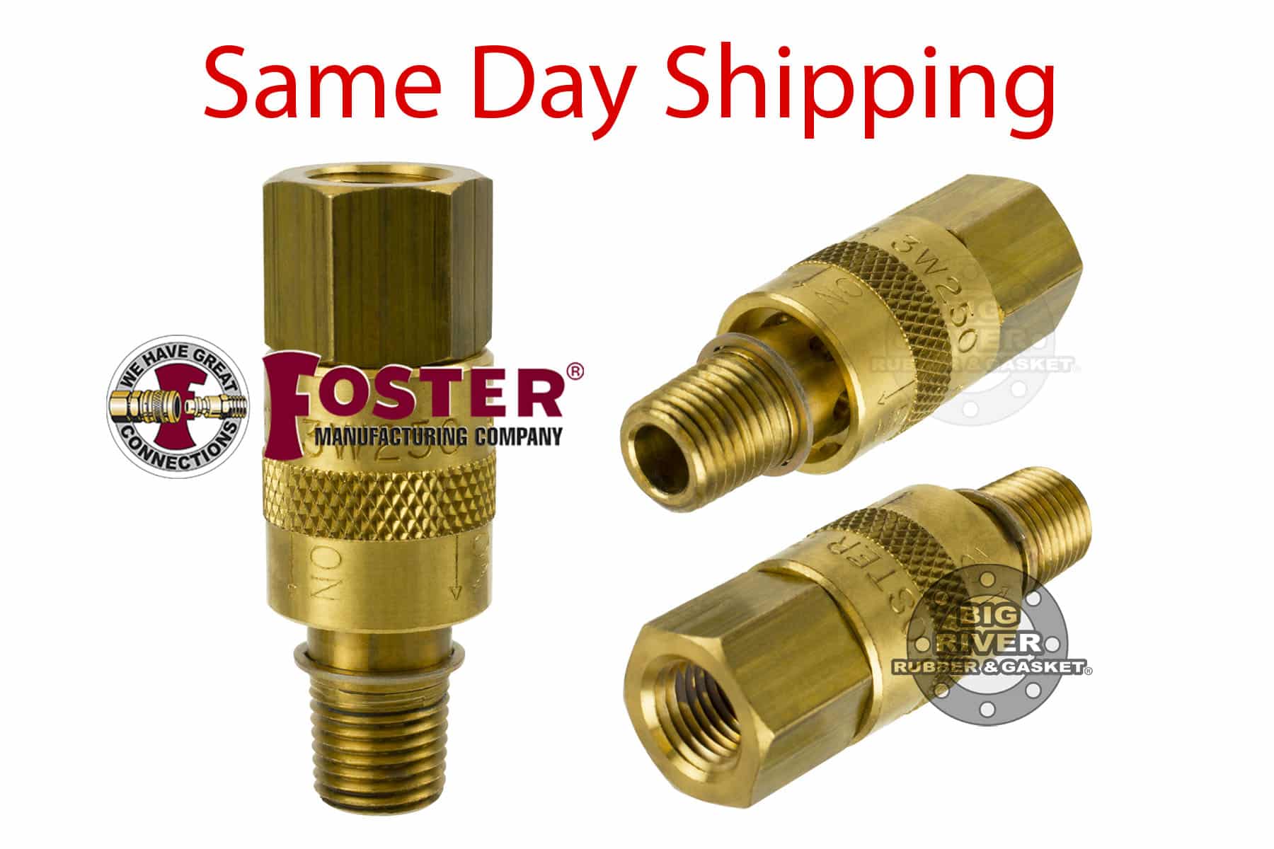 3W250 Foster “FostAir” 3Way Sleeve Valve w/optional lockout Big