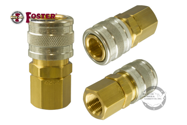 Foster, Foster Fitting, quick Disconnect, Manual Socket