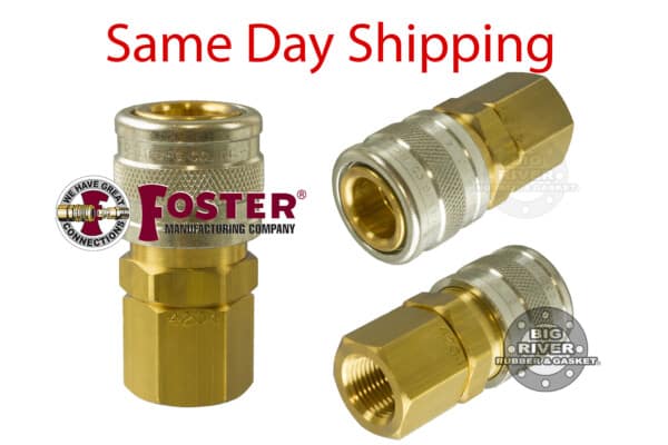 Foster, Foster Fitting, quick Disconnect, Manual Socket