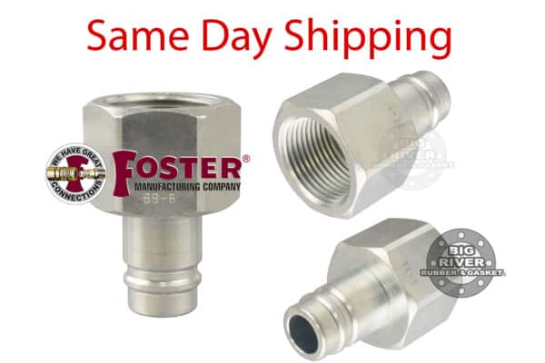 Foster fitting, Foster, quick Disconnect, female Thread plug