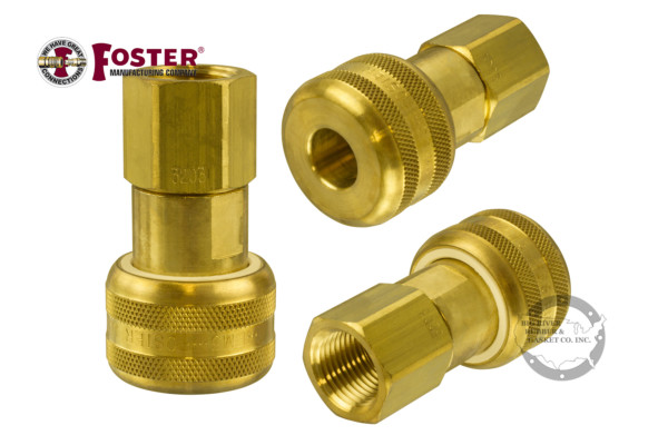 Foster Fitting, Foster, quick Disconnect, utomatic Socket