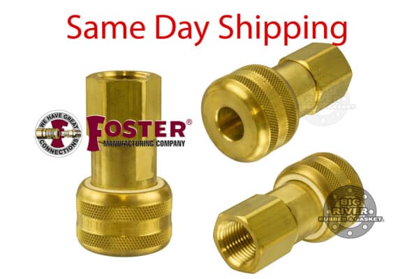 Foster Fitting, Foster, quick Disconnect, utomatic Socket