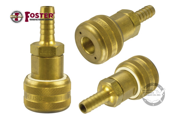 Foster, Foster Fitting, Hose Fitting, automatic Socket, Hose Stem, Quick Disconnect