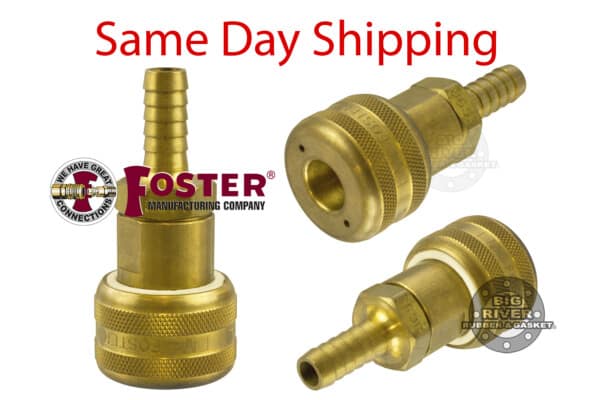 Foster, Foster Fitting, Hose Fitting, automatic Socket, Hose Stem, Quick Disconnect