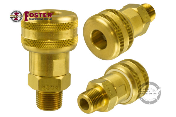 Foster Fitting, Foster, Hose Fitting, Automatic Socket, quick Disconnect
