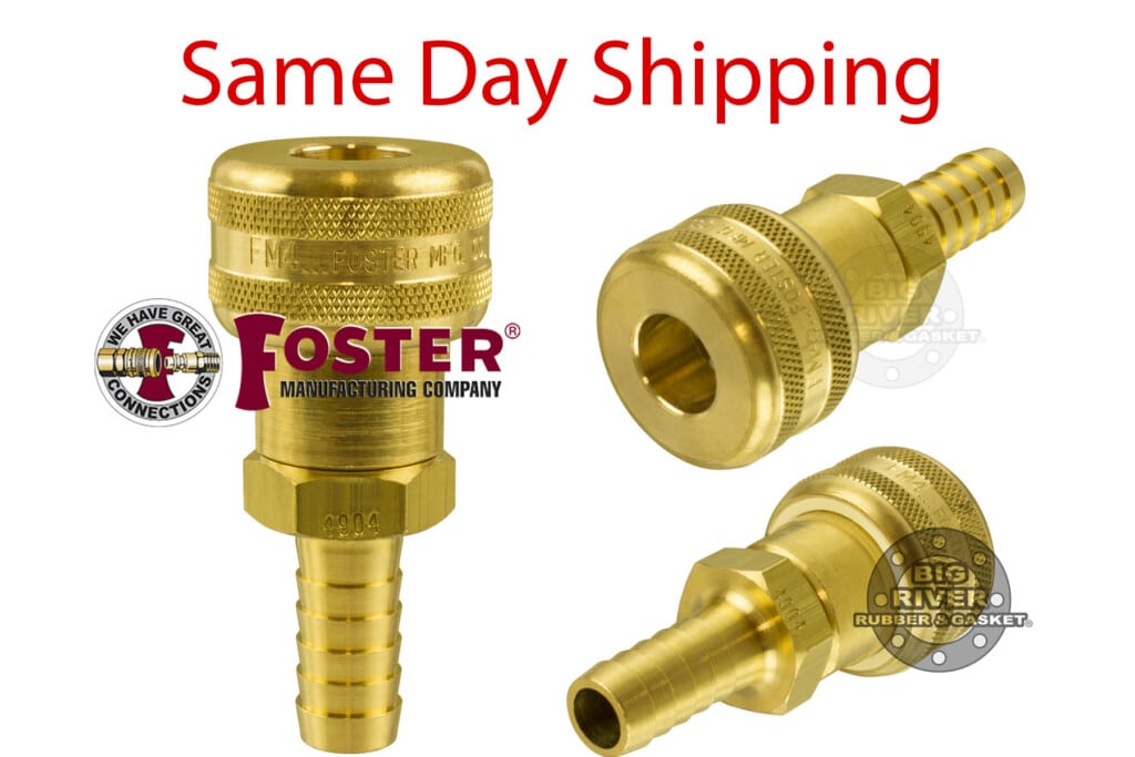 Foster Fitting, Foster, Hose Stem Automatic Socket, Hose Stem