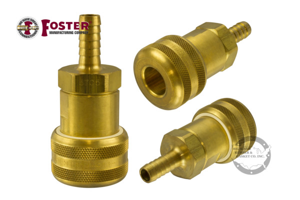 Foster Fitting, Foster, quick disconnect, Hose Stem Socket, Automatic Socket