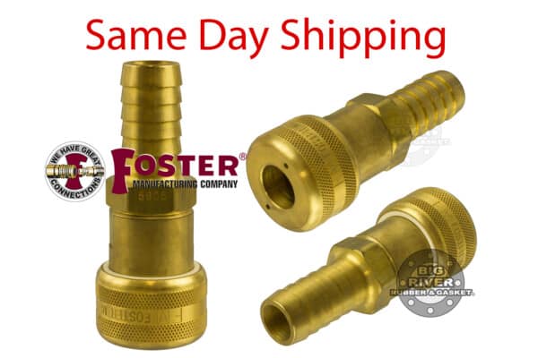 Foster, Foster Fitting, automatic Socket, quick disconnect, hose fitting