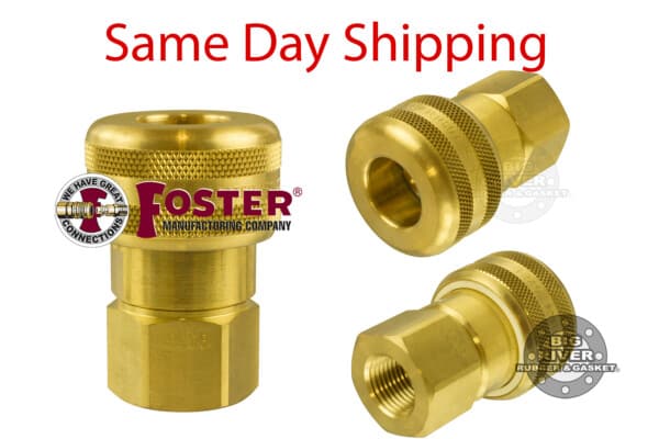Foster Fitting, Foster, Hose Fitting, Automatic Socket, quick disconnect
