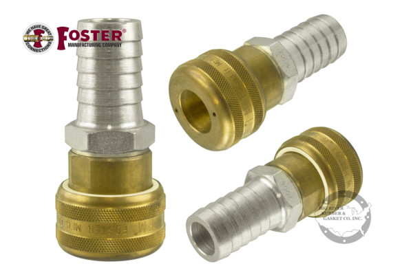 Foster Fitting, Foster, Automatic Socket, Hose Stem Socket, quick Disconnect
