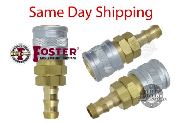 Foster, Foster Hose Fitting, Foster Fitting, Hose Stem Manual Socket