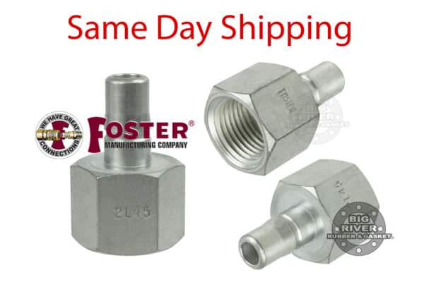 Foster Fitting, Quick Disconnect,