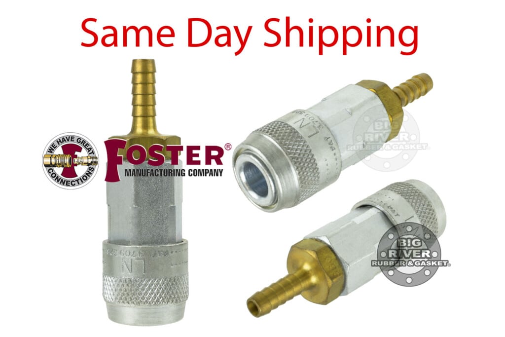 Foster Fitting, Hose Stem Automatic Socket, quick disconnect