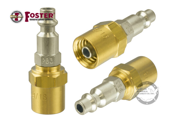 Foster Fitting. Foster, Reusable Hose Clamp