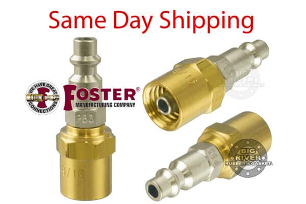 Foster Fitting. Foster, Reusable Hose Clamp