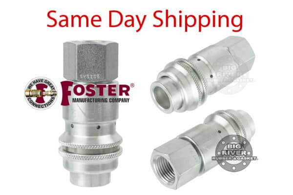 Safety Vent Coupler, Foster, Foster Fitting, Hose Fitting