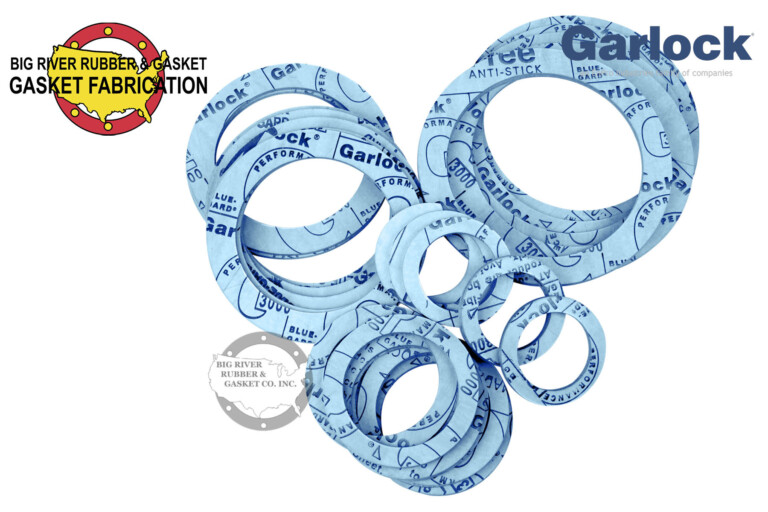 Garlock® Blue-Gard® Style 3000 Gasket 1/16″ Thick | Big River Rubber ...