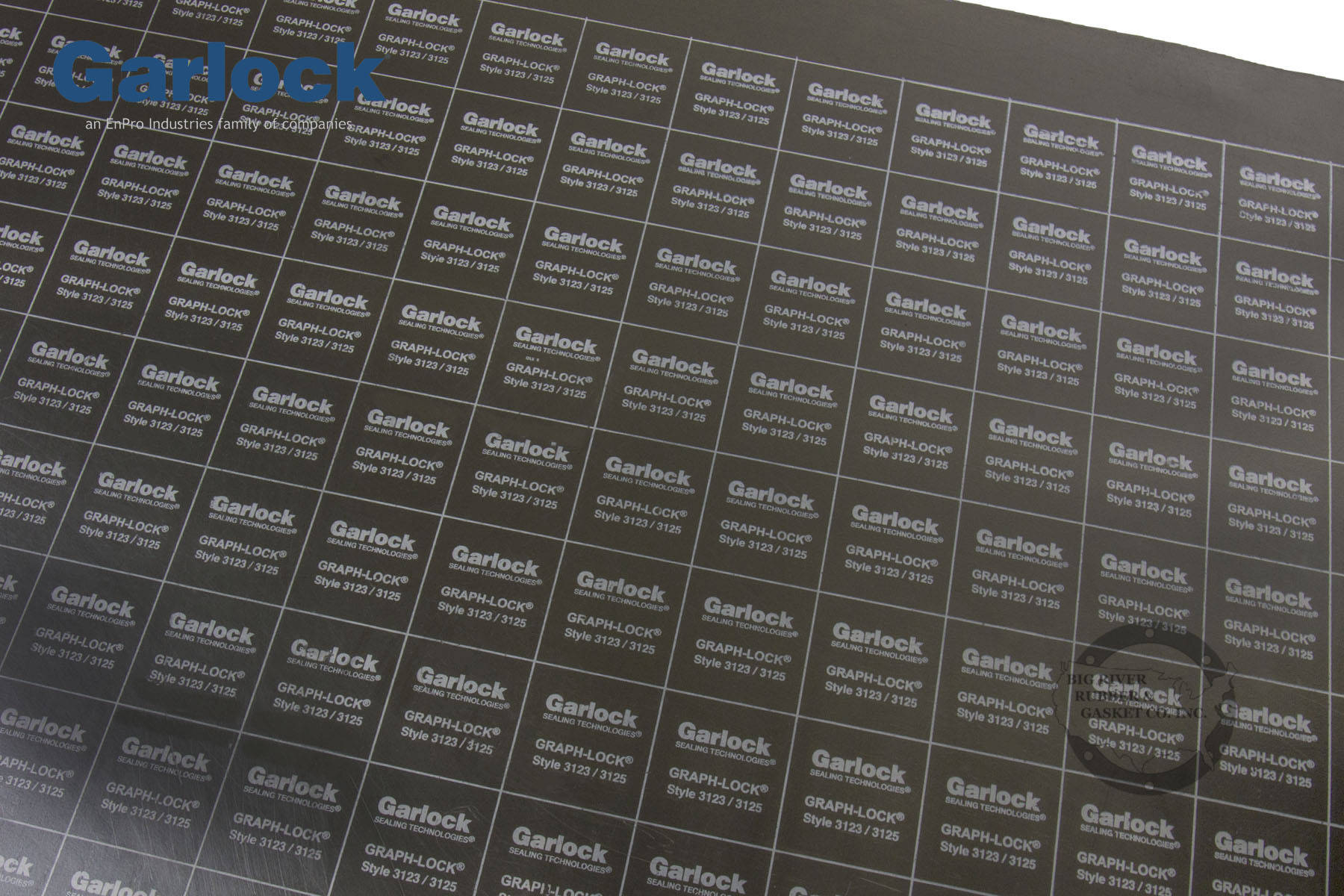 Garlock® GraphLock® 3123/3125 Gasket Material Big River Rubber & Gasket