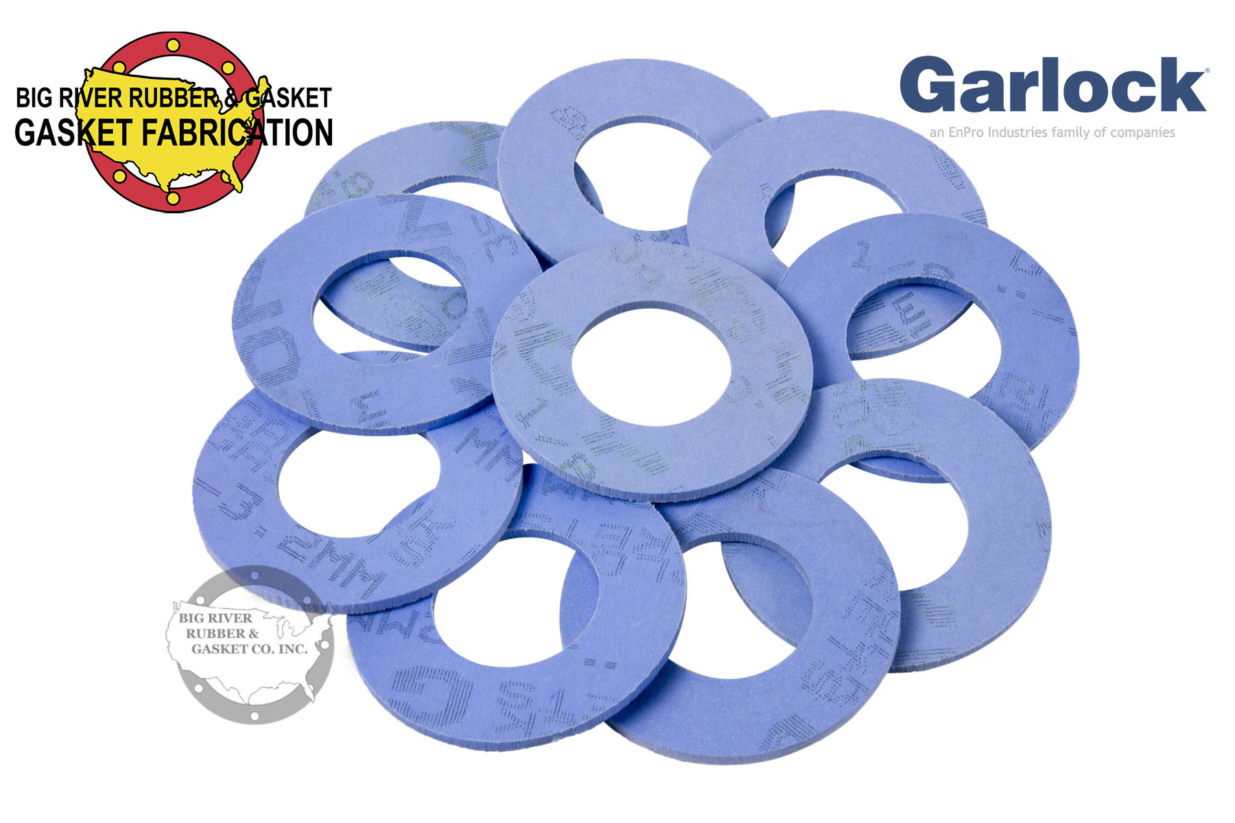 Garlock® Gylon® Style 3504 Gasket Big River Rubber & Gasket