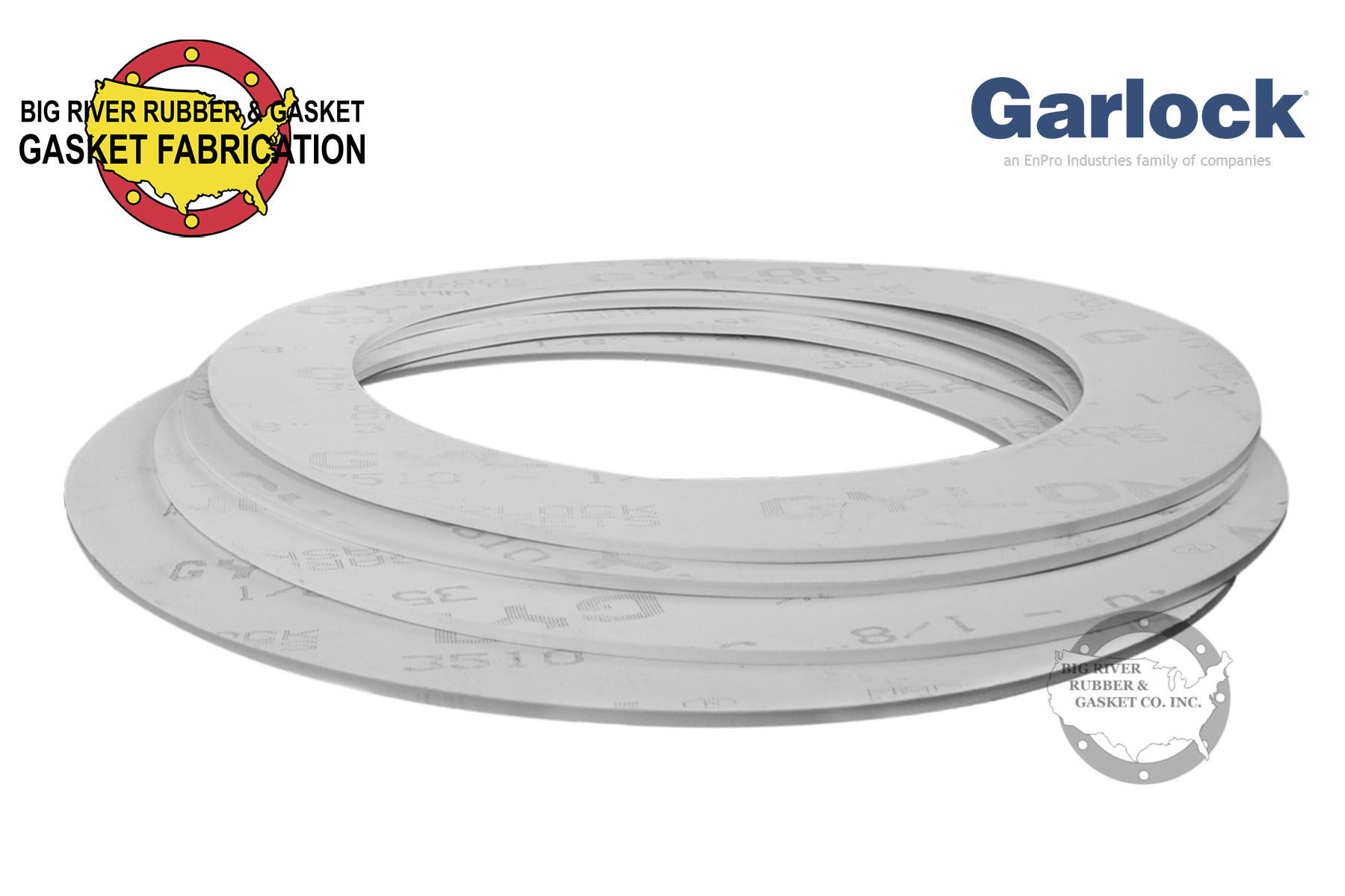 Garlock® Gylon® Style 3510 Gasket | Big River Rubber & Gasket