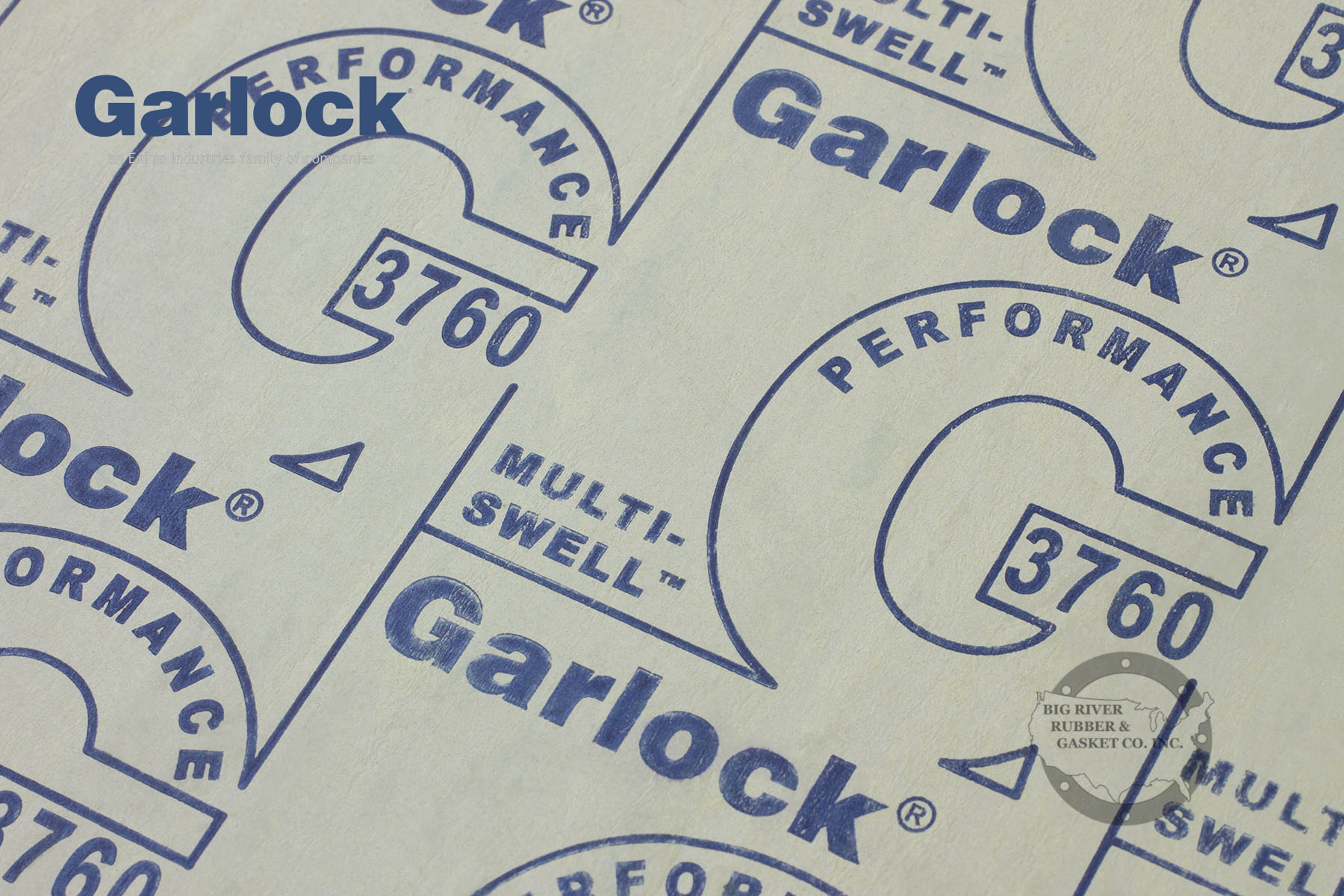 Garlock® MultiSwell 3760 Gasket Material Big River Rubber & Gasket