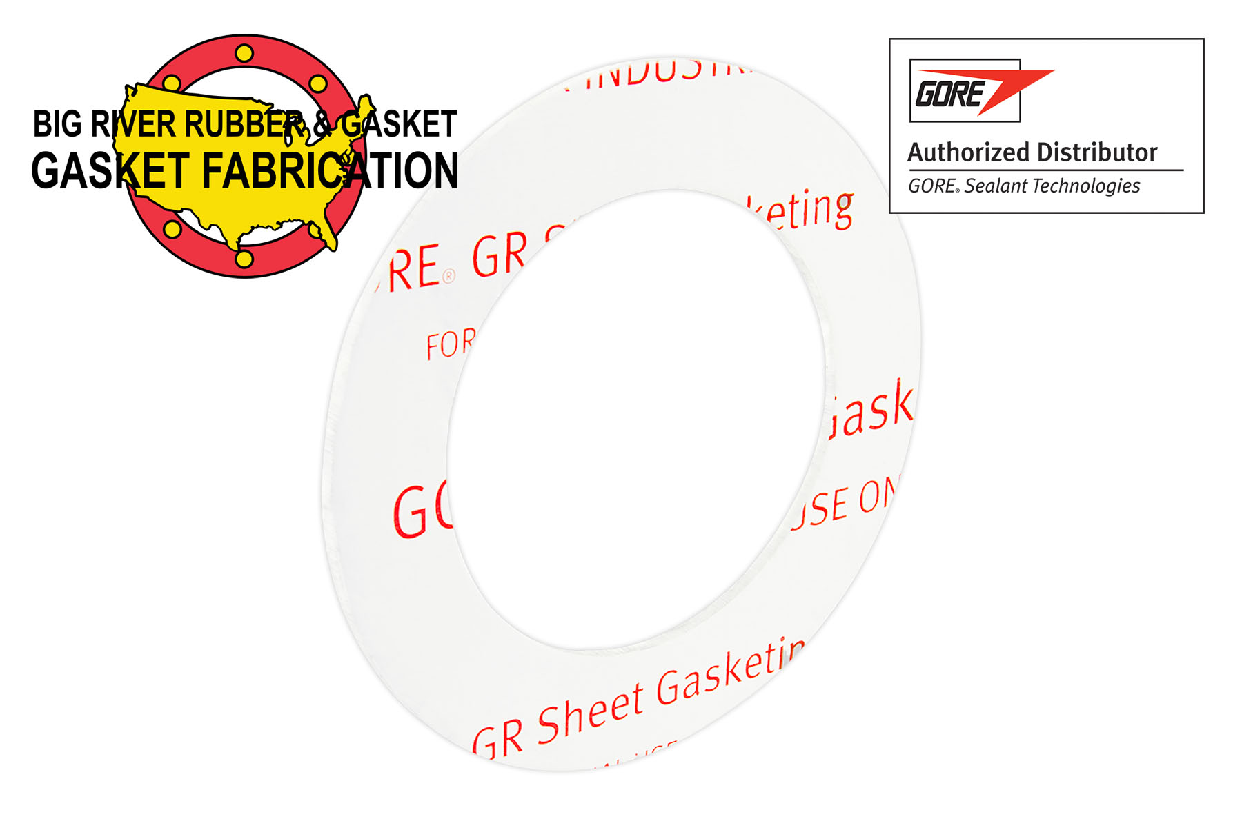 GORE® GR Sheet Gasketing 1/8″ Thick Big River Rubber & Gasket